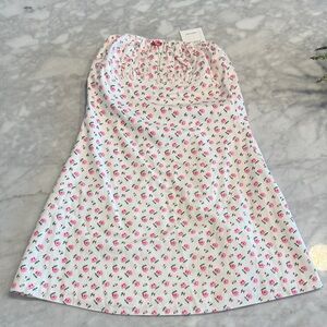 NEW Mini Strapless Dress